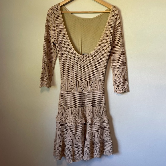 Moda International Cotton Crocheted Dress - Picture 2 of 7